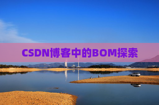 CSDN博客中的BOM探索